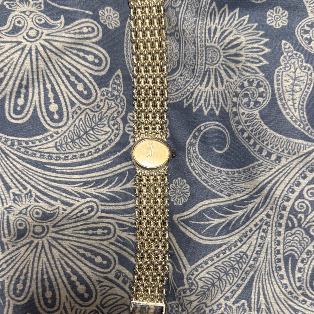 Anne Klein Gold Mesh Bracelet Watch